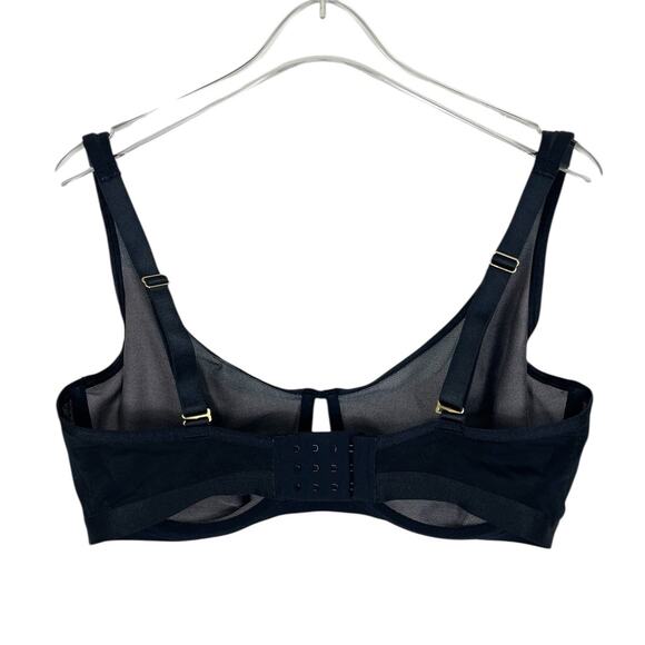 Soma Unbelievable Lift Scoop Balconette Unlined Bra Black Size 36DDD - Picture 5 of 11